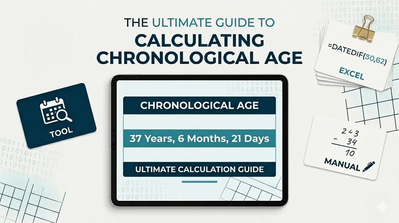 How to Calculate Chronological Age for Standardized Testing (Step-by-Step)